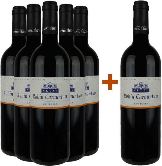 5+1 Paket Rubin Carnuntum trocken - Netzl