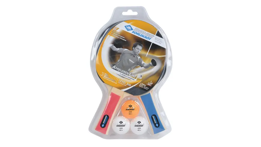 Donic-Schildkröt - Tischtennis-Set Level 300 für 2 Spieler
