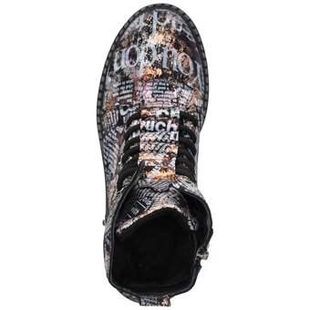 2Go Fashion Schnür Boots in bunt