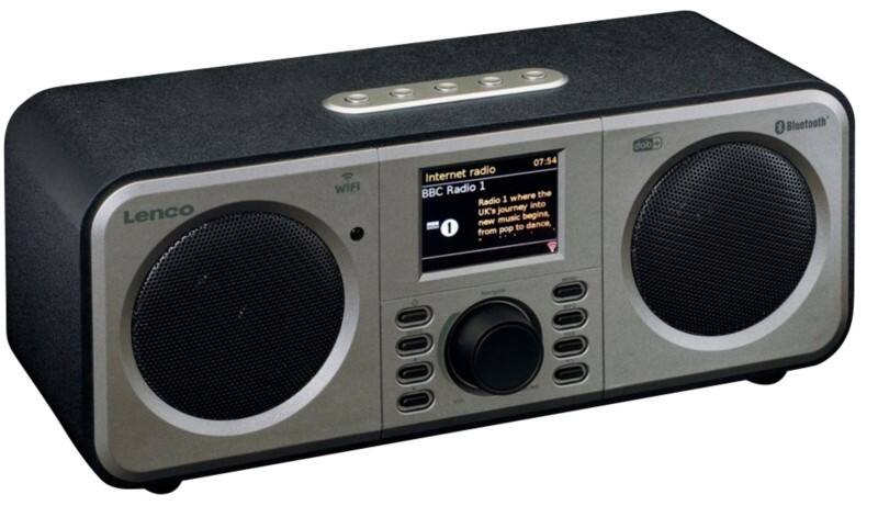 Lenco Digitales Radio DIR-141 Schwarz