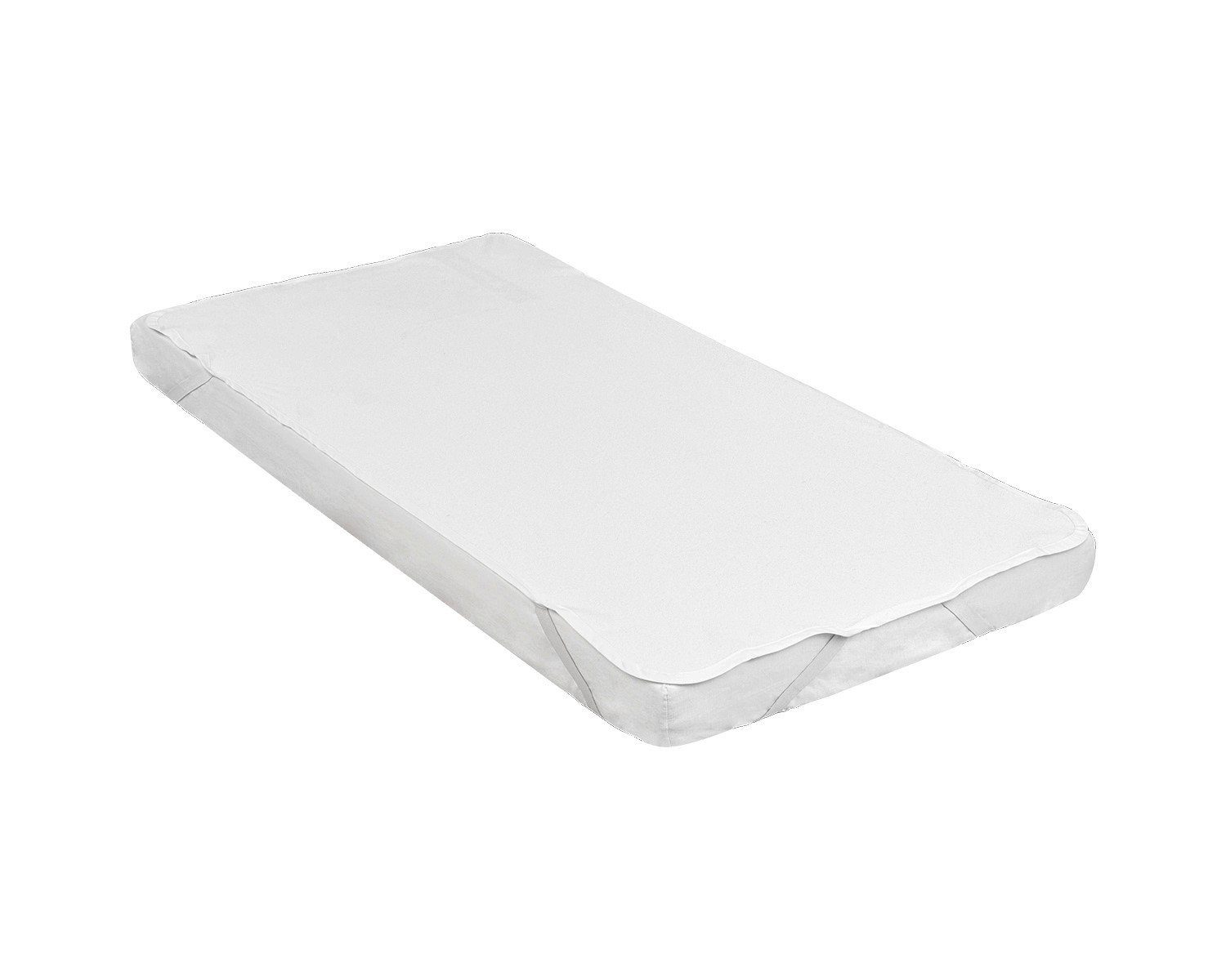 Matratzenschoner Babybett-Matratzenschoner Kikkaboo, 80 x 50 cm wasserdicht waschbar Gummibänder