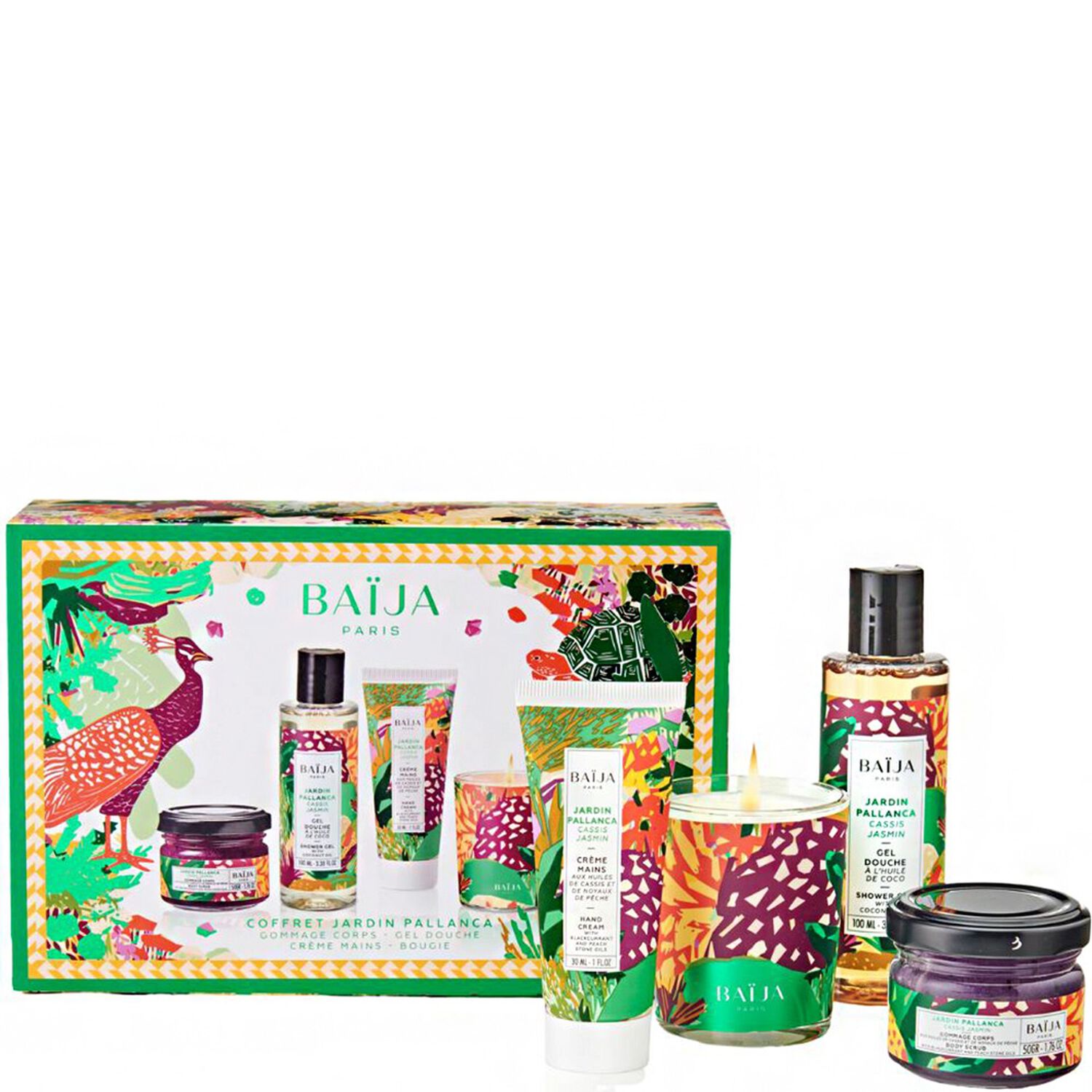 baïja Jardin Pallanca Coffret 3 soins corps + bougie