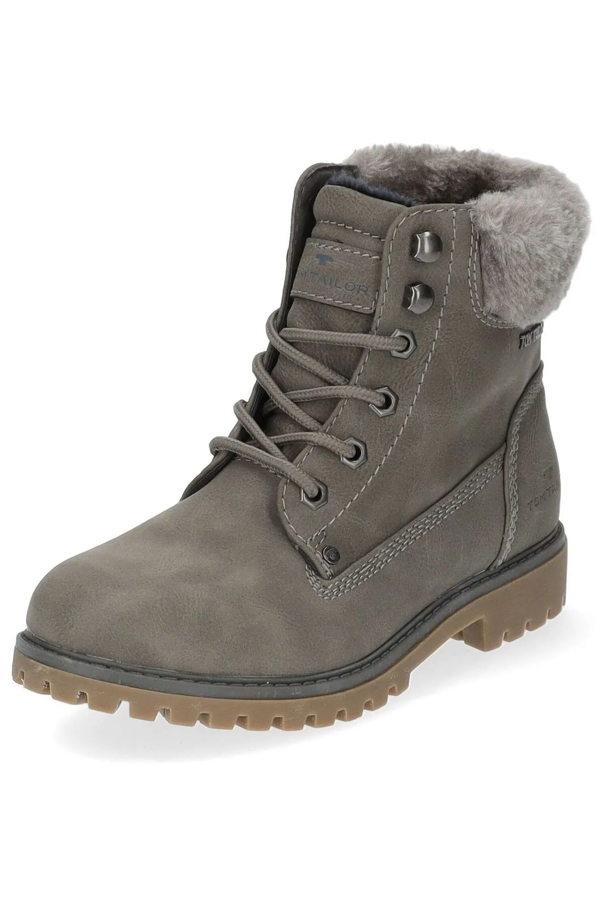Tom Tailor  Stiefelette - Braun - Blockabsatz
