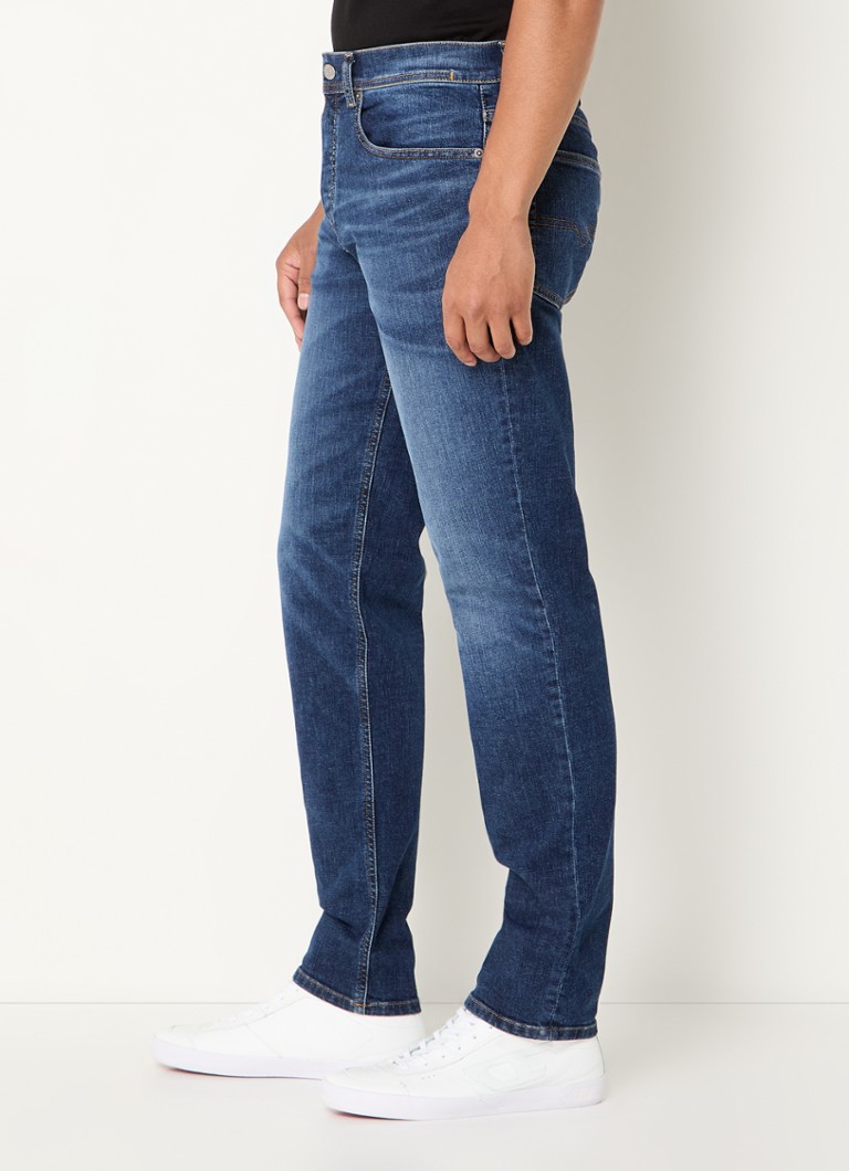 Blugi Diesel D-Finitive Tapered, Decolorare Închisă