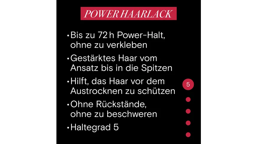 TAFT Haarlack Power 250 ml Haltegrad 5 - sehr starker Halt 250 ml