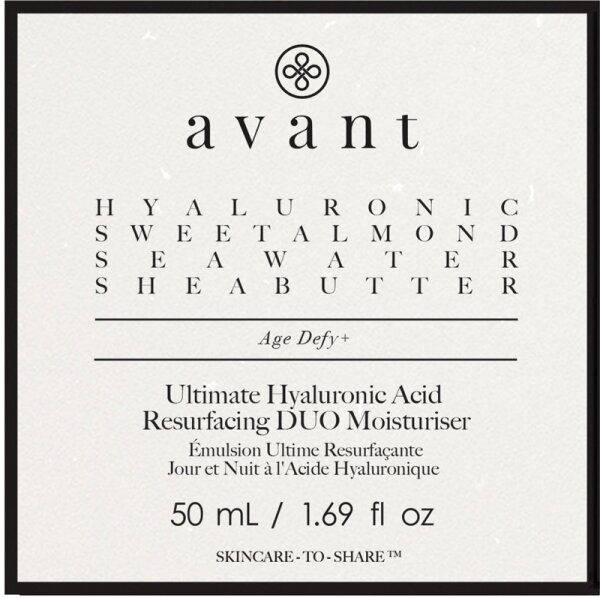 Avant Age Defy+ Ultimate Hyaluronic Acid Resurfacing DUO Moisturiser Gesichtscreme