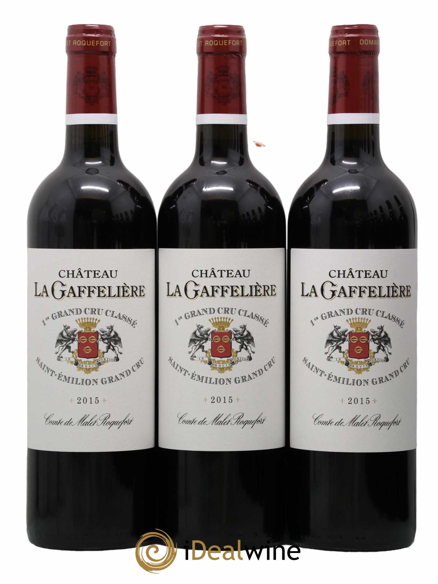 Château la Gaffelière 1er Grand Cru Classé B  2015 - Lot de 12 Bouteilles