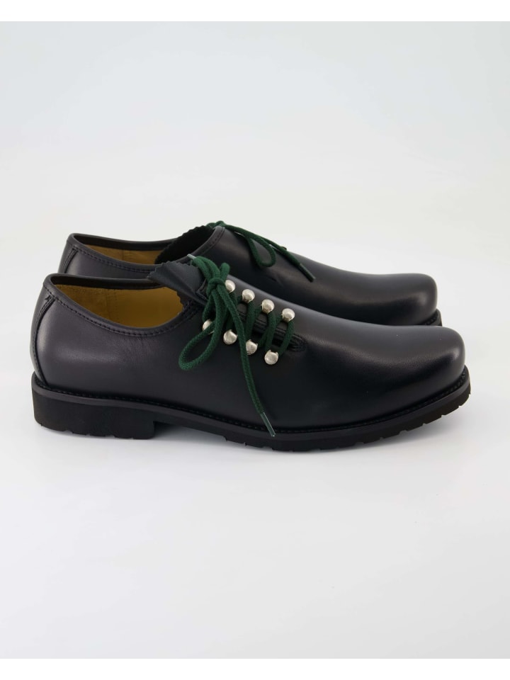 dirndl bua Haferlschuhe in Schwarz günstig kaufen