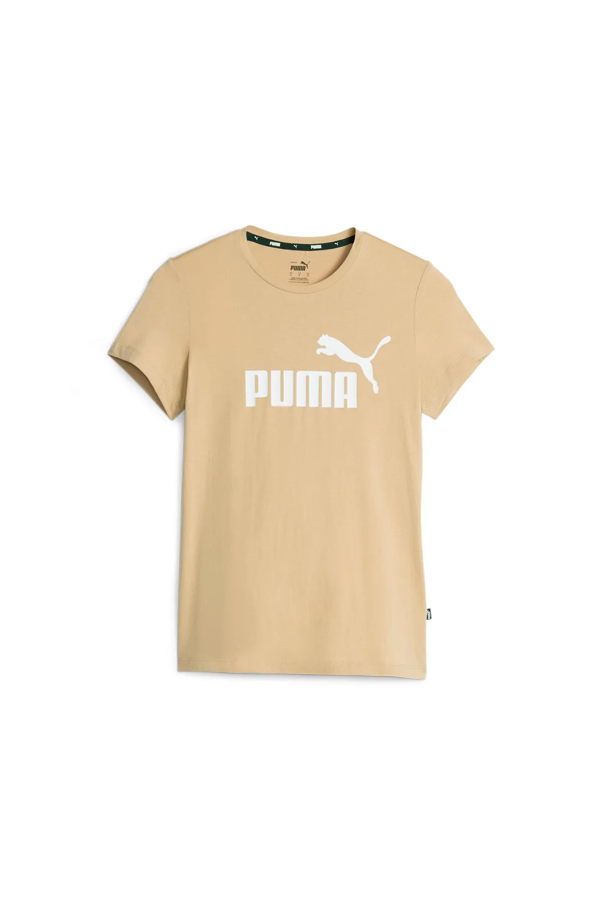 Puma  Sport T-Shirt - Beige - Regular Fit