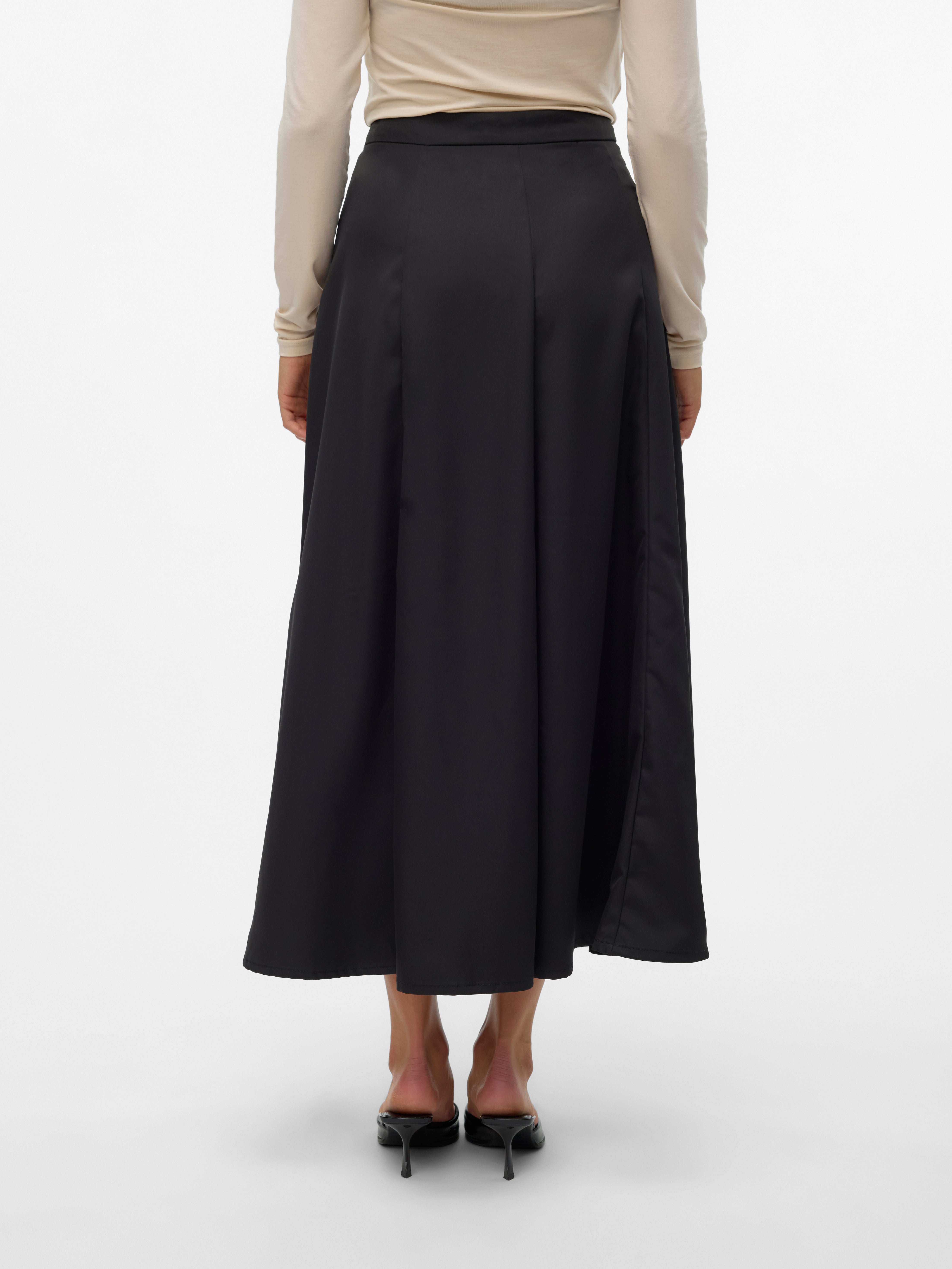 VMTARA Hohe Taille Langer Rock