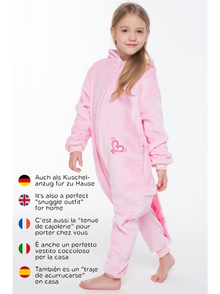 Corimori Onesie Kostüm in Rosa günstig kaufen