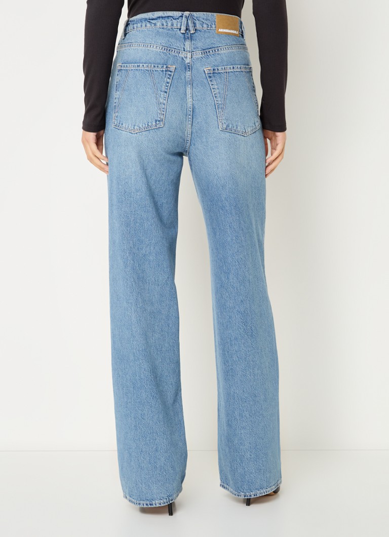 Jeans a gamba larga a vita alta Enijaa di ARMEDANGELS, realizzati in misto cotone biologico lavato.