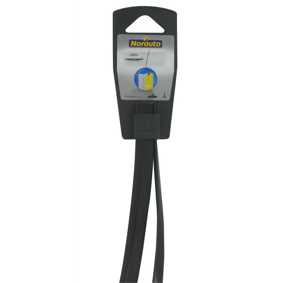 Türkantenschutz selbstklebend, schwarz, 50 cm, 2 Stück - ATU