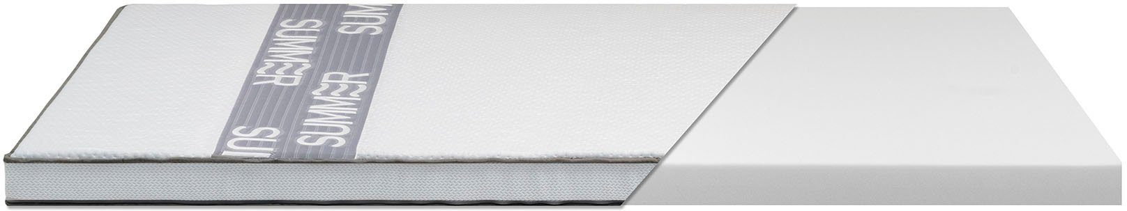 Topper SMARTSLEEP® 700, Breckle Northeim, 6 cm hoch, Viscoschaum, sensitiv und sehr anschmiegsam - Ideal für Schwitzer