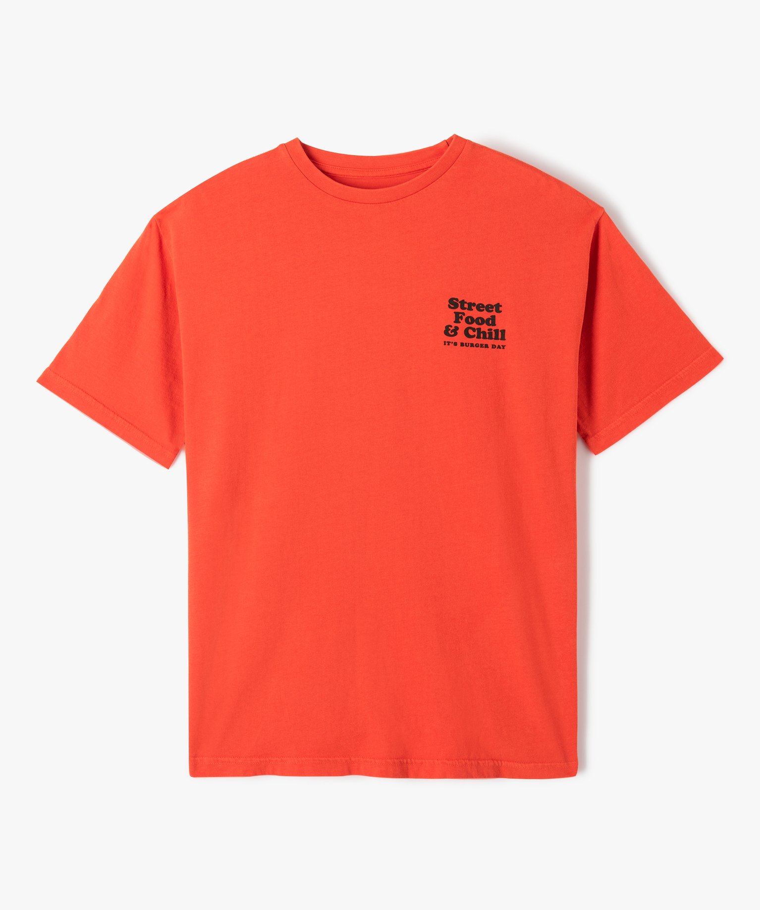 Tee-shirt Garçon à manches courtes avec large motif dans l... rouge | GEMO
