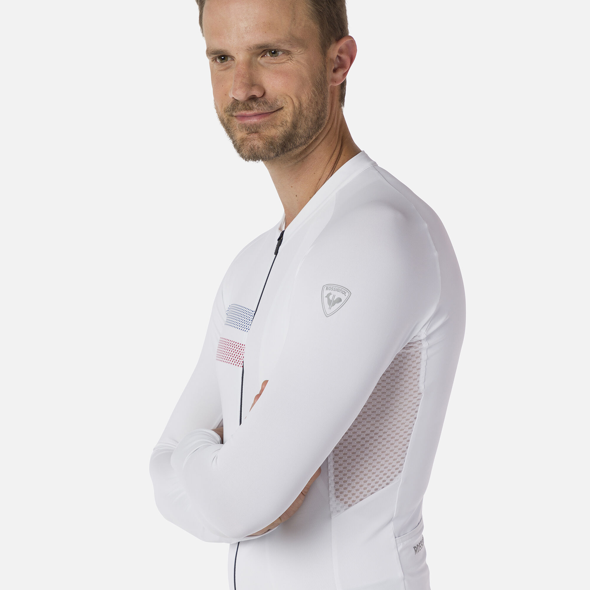 Maillot de vélo de route à manches longues pour homme