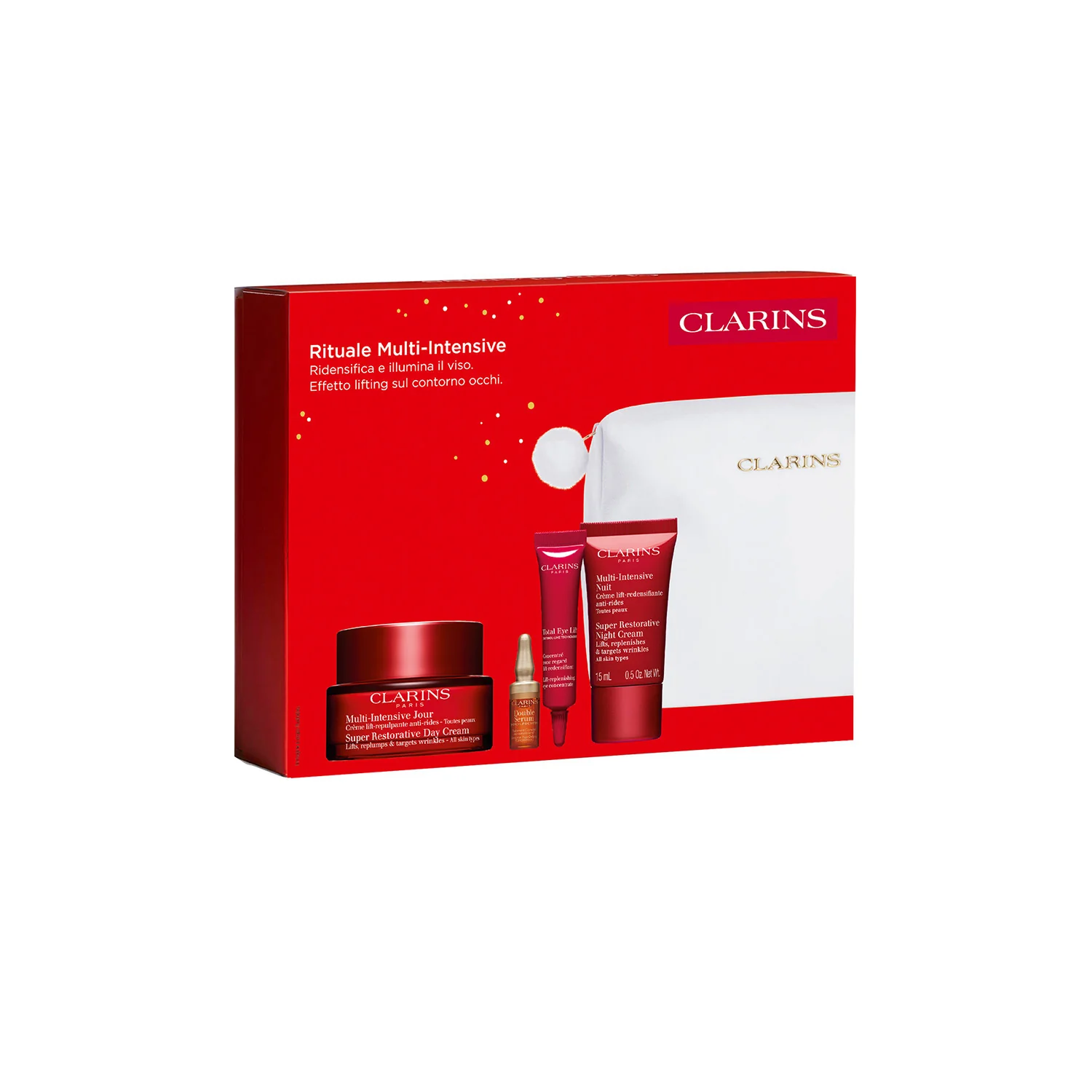 Multi-Intensive COFANETTO Rituale Multi-Intensive - Cofanetto Lifting, Crema viso giorno lifting, Tratt.notte lifting viso , Tratt.anti borse e occhiaie, Siero viso effetto globale