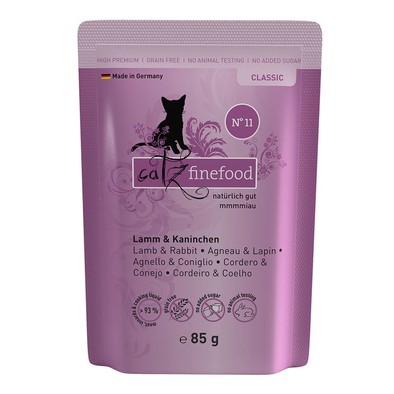 Sparpaket catz finefood Pouch 64 x 85 g zu TOP-Preisen