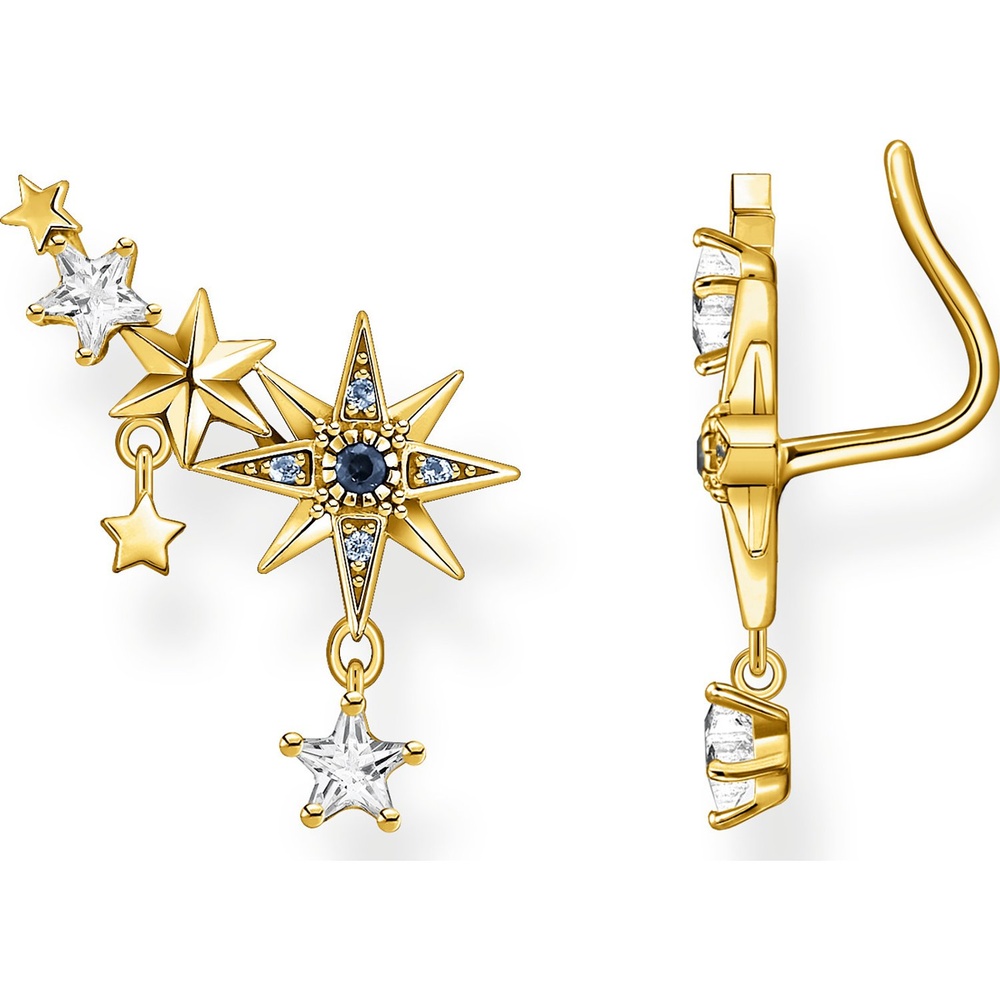 Thomas Sabo Boucles d'oreilles à fermoir à poussette 925 Argent Boucles d'oreilles