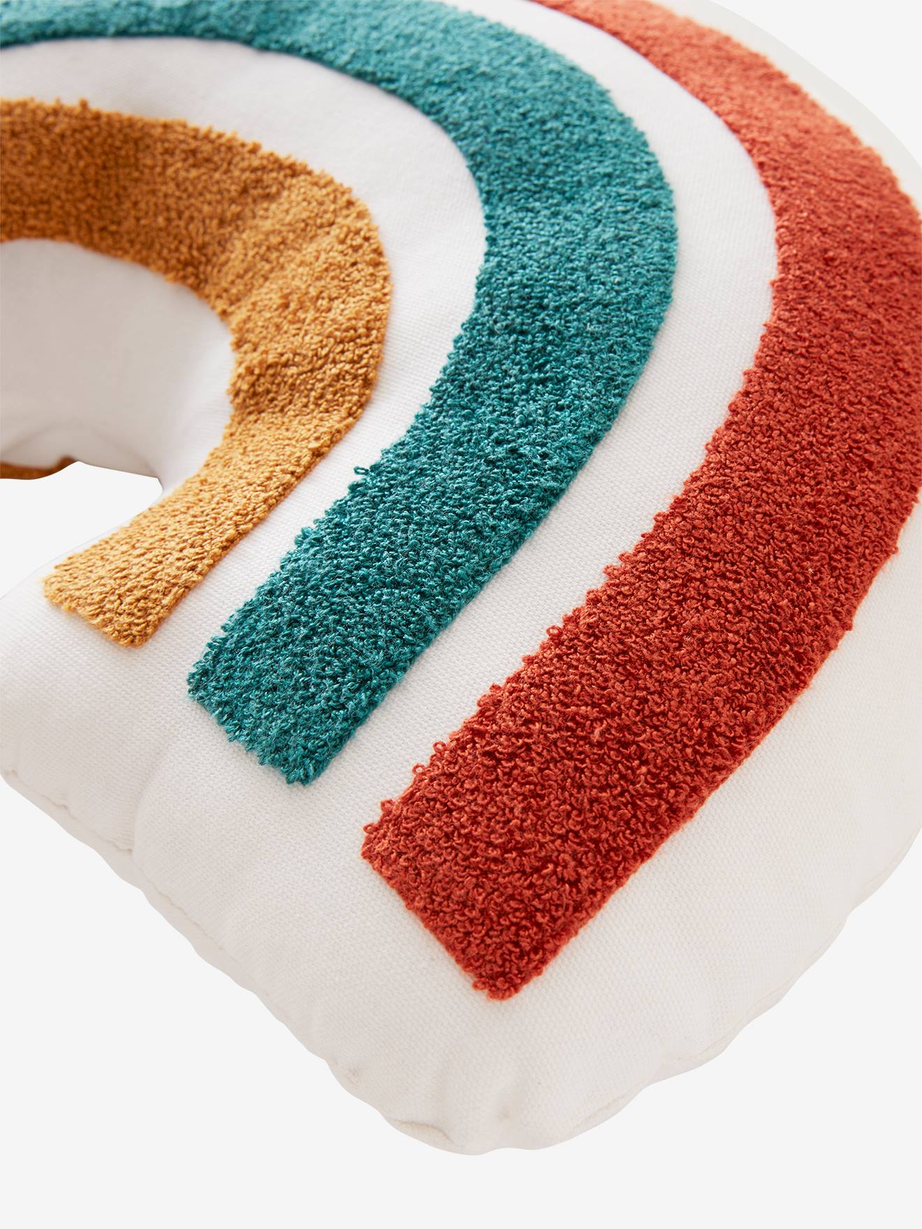 Coussin Arc-en-ciel MINI ZOO multicolore