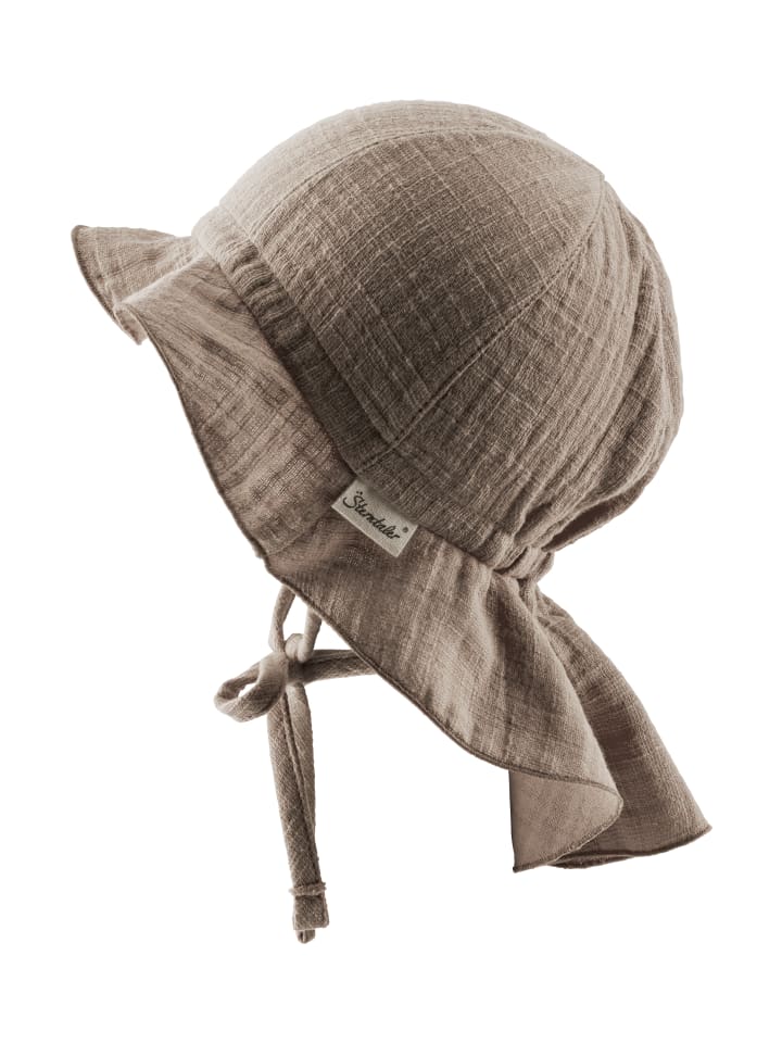 Sterntaler Sonnenhut uni in taupe günstig kaufen