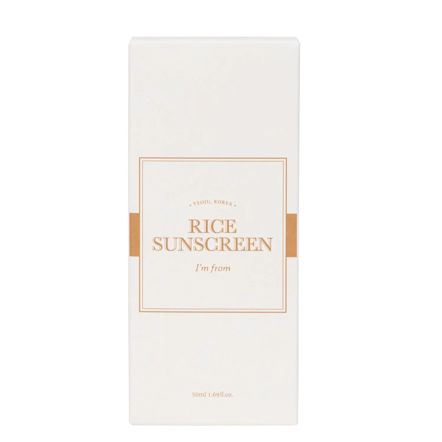 I'm From Rice Zonnebrandcrème met SPF 50+ Gezichtscrème