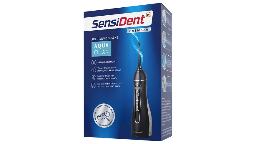 SensiDent Akku-Munddusche Aqua Clean
