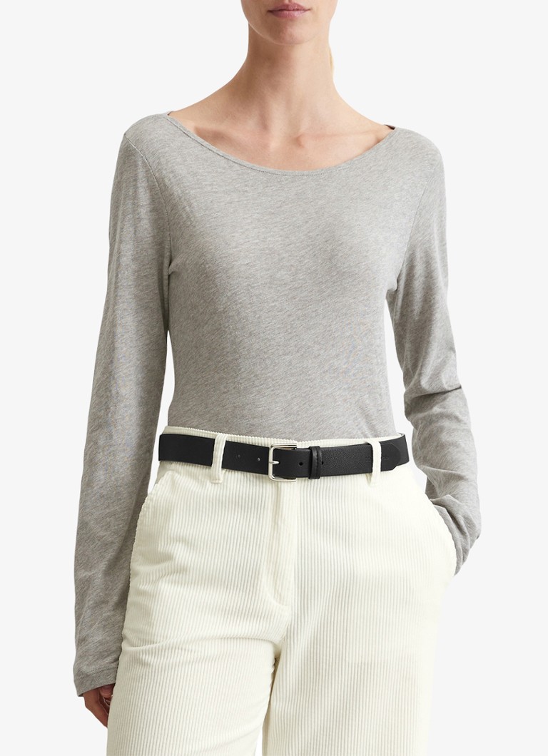Marc O'Polo long-sleeved shirt with mottled design
