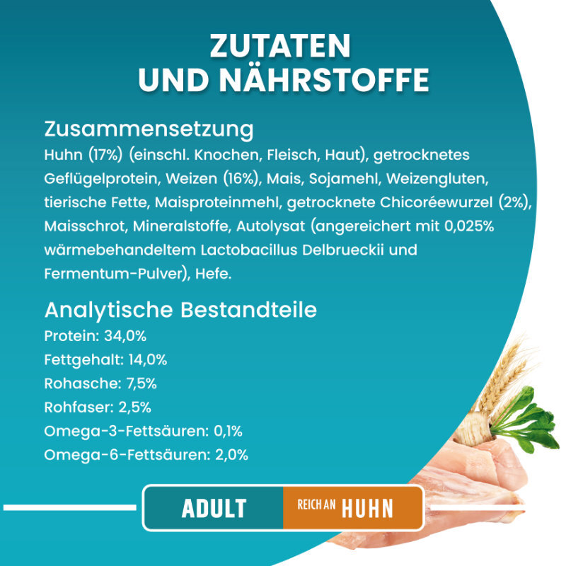 Purina ONE Trockenfutter Purina ONE Bifensis Adult Huhn & Vollkorngetreide 750 g