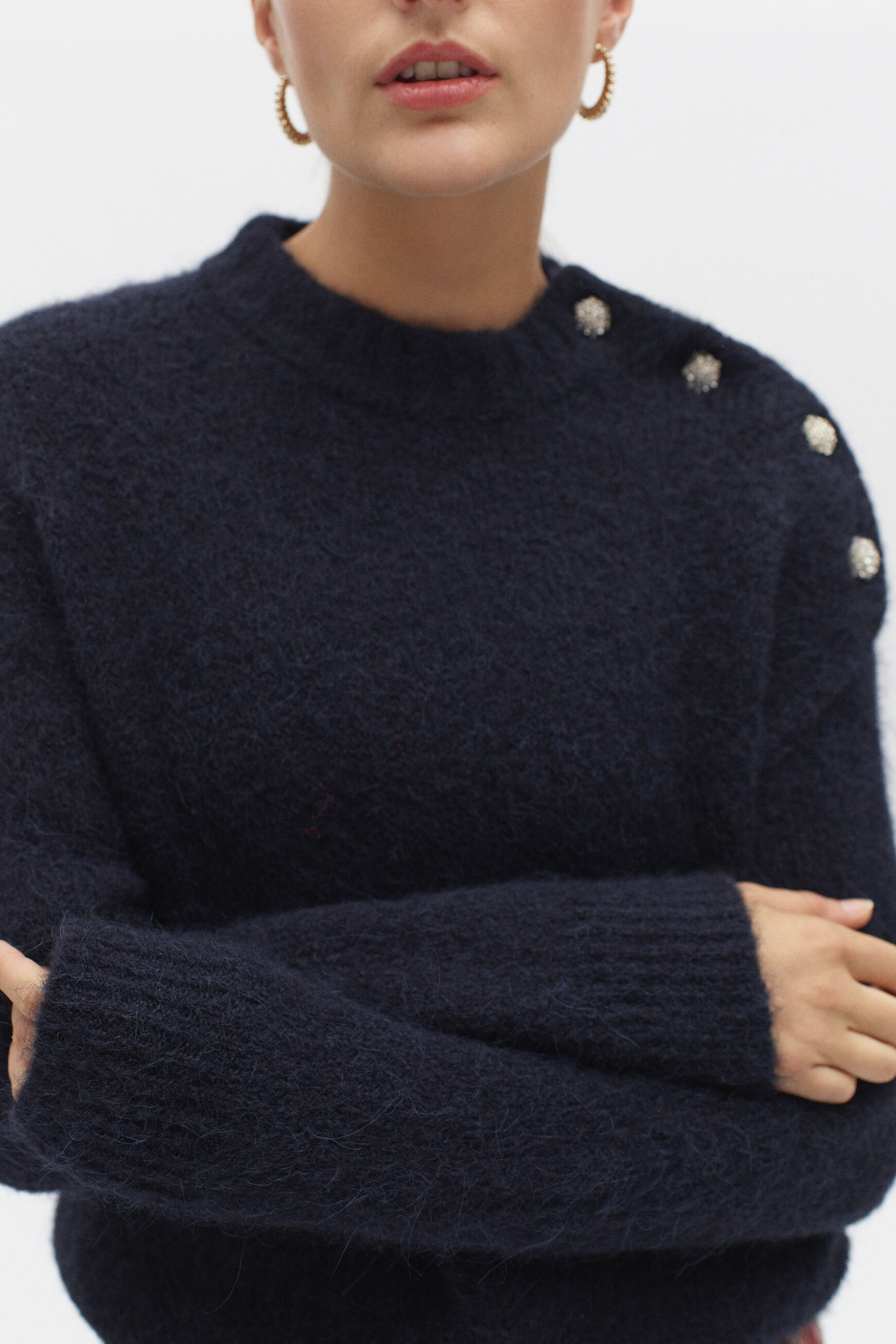 pull grace bleu marine femme