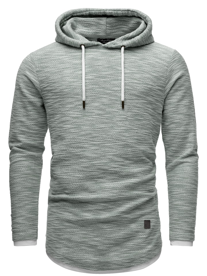 Amaci&Sons Kapuzenpullover LEXINGTON in Grau günstig kaufen