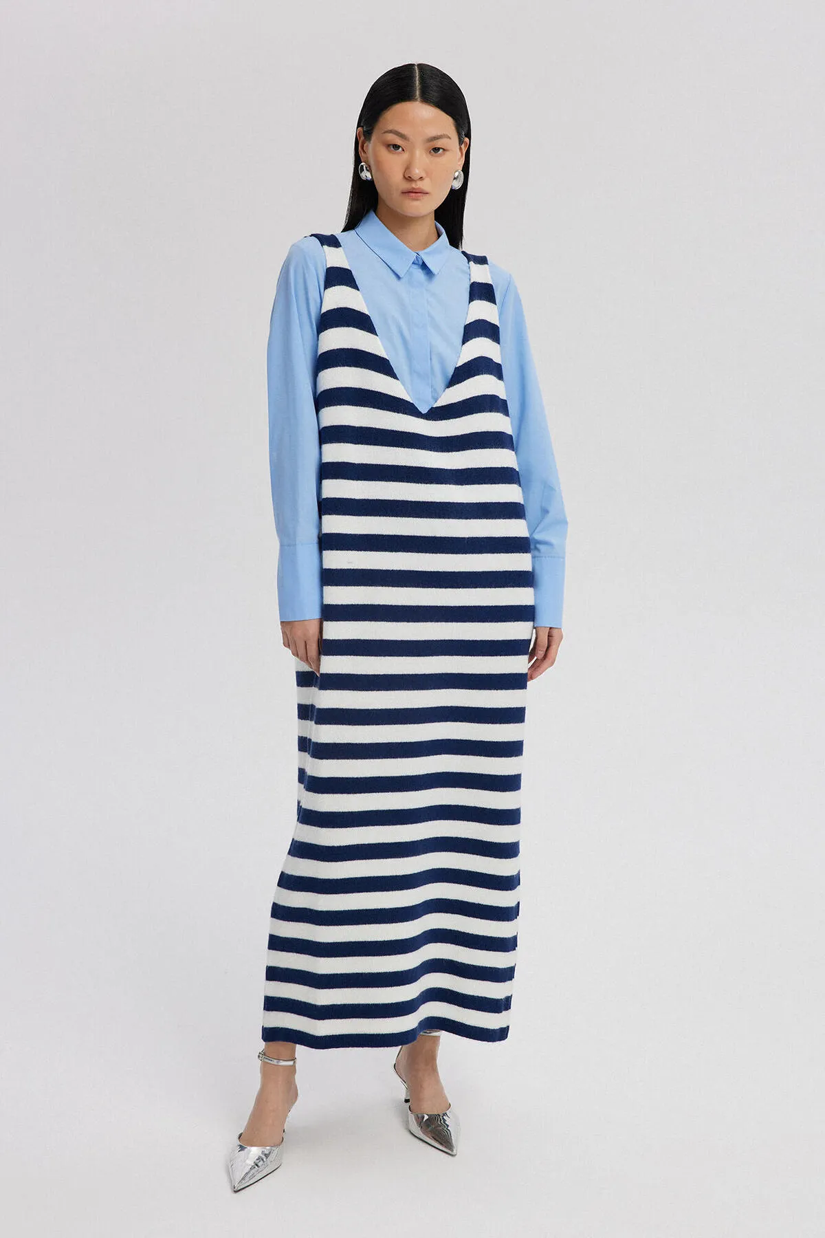 Touché Privé  Kleid - Dunkelblau - A-Linie