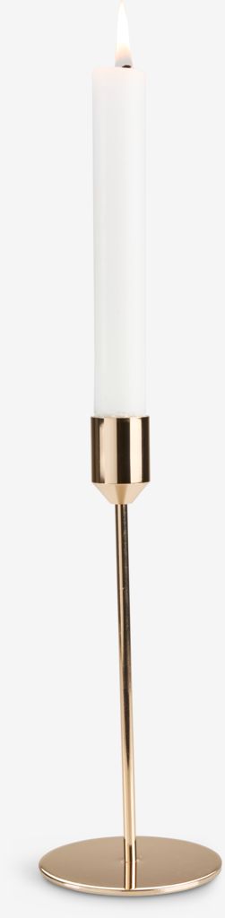 Castiçal DENNIS DENNIS Ø8xH24cm dourado