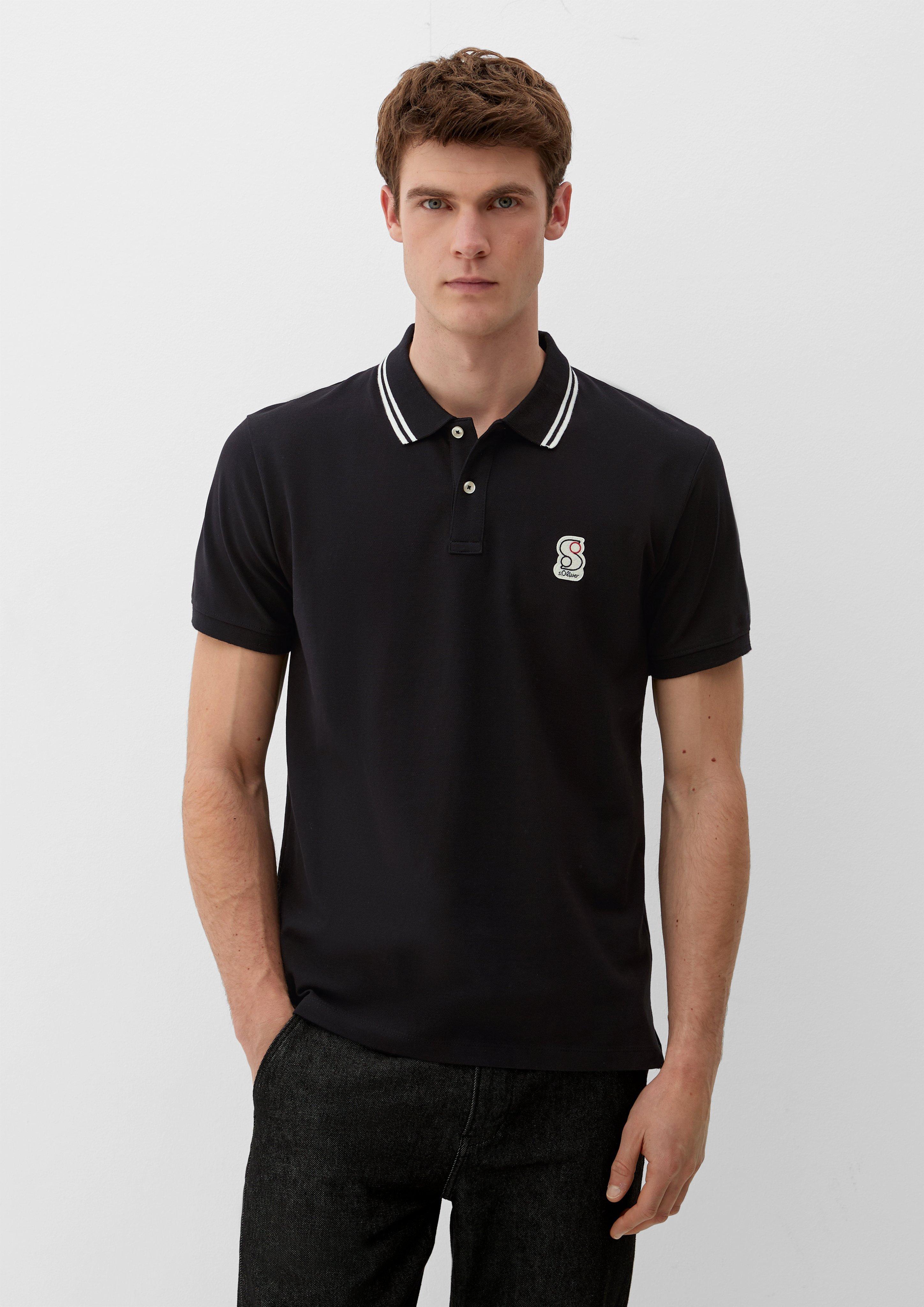 Poloshirt mit Labelpatch  2132729-9999