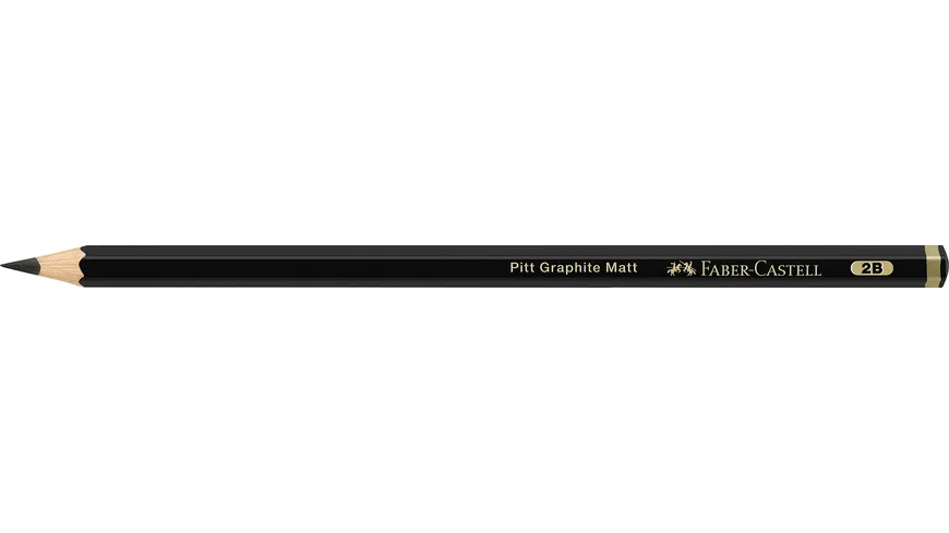 FABER-CASTELL Bleistift Pitt Graphite Matt 2B