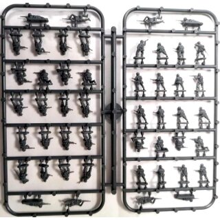 German infantry and heavy weapons