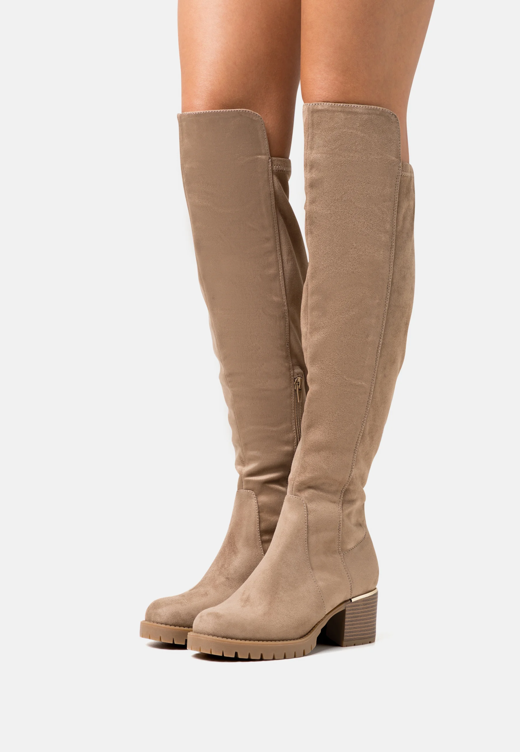 Botas por encima de la rodilla de corte ancho Anna Field