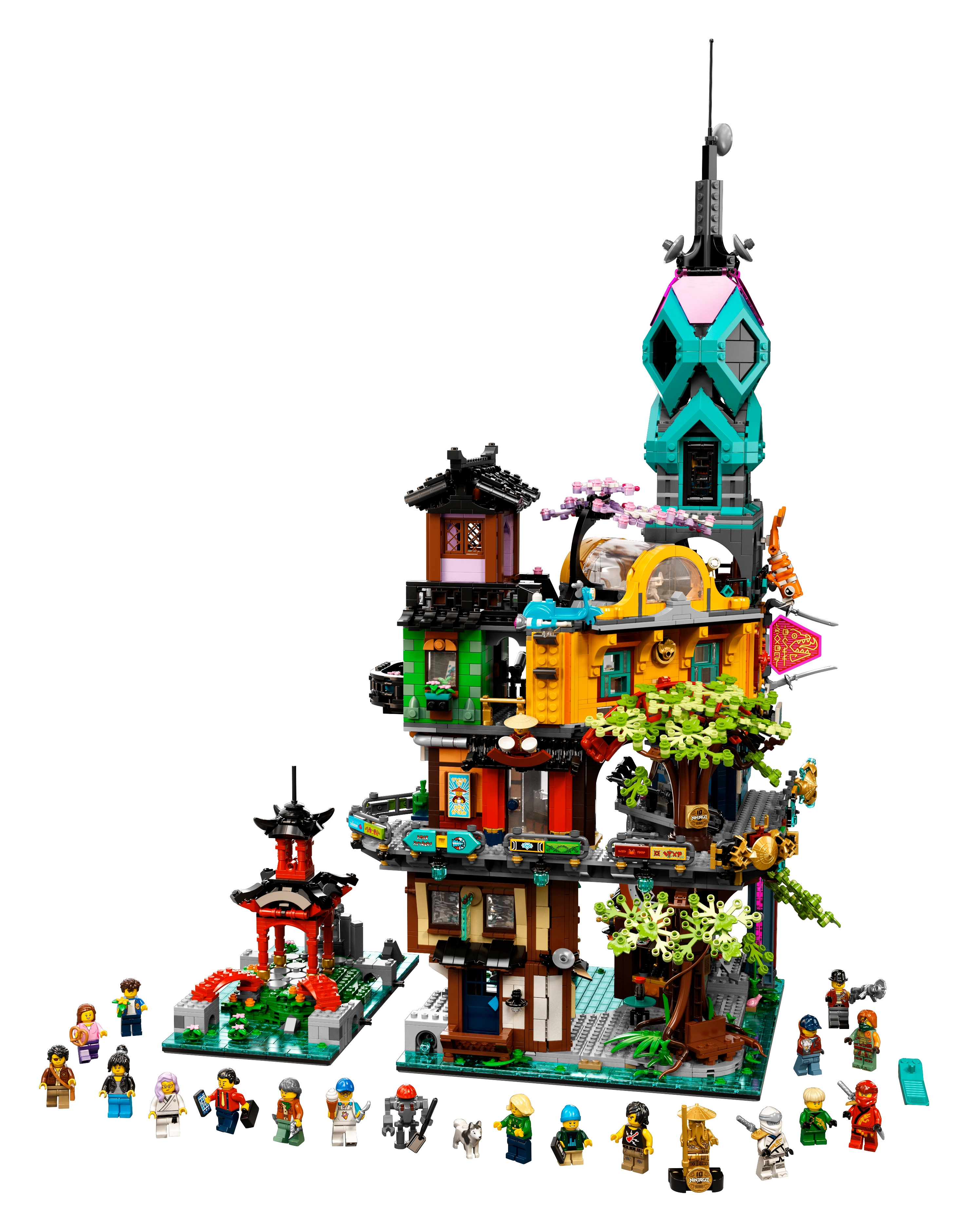 Die Gärten von NINJAGO® City 71741