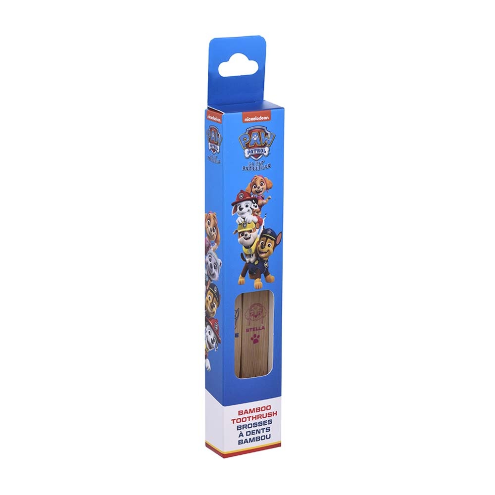 takecare Pat Patrouille Set de 2 brosses à dentsenfants bambou BROSSE A DENTS