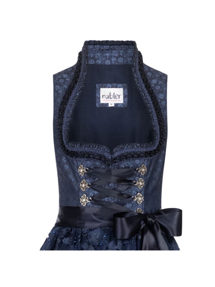 Nübler Dirndl midi Coro in Dunkelblau günstig kaufen