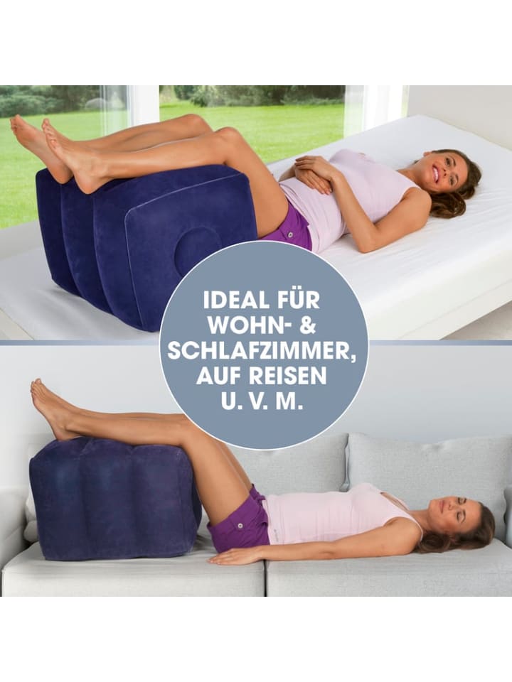 VITALmaxx Stufenbett in Blau Rückenschmerzen günstig kaufen onesize