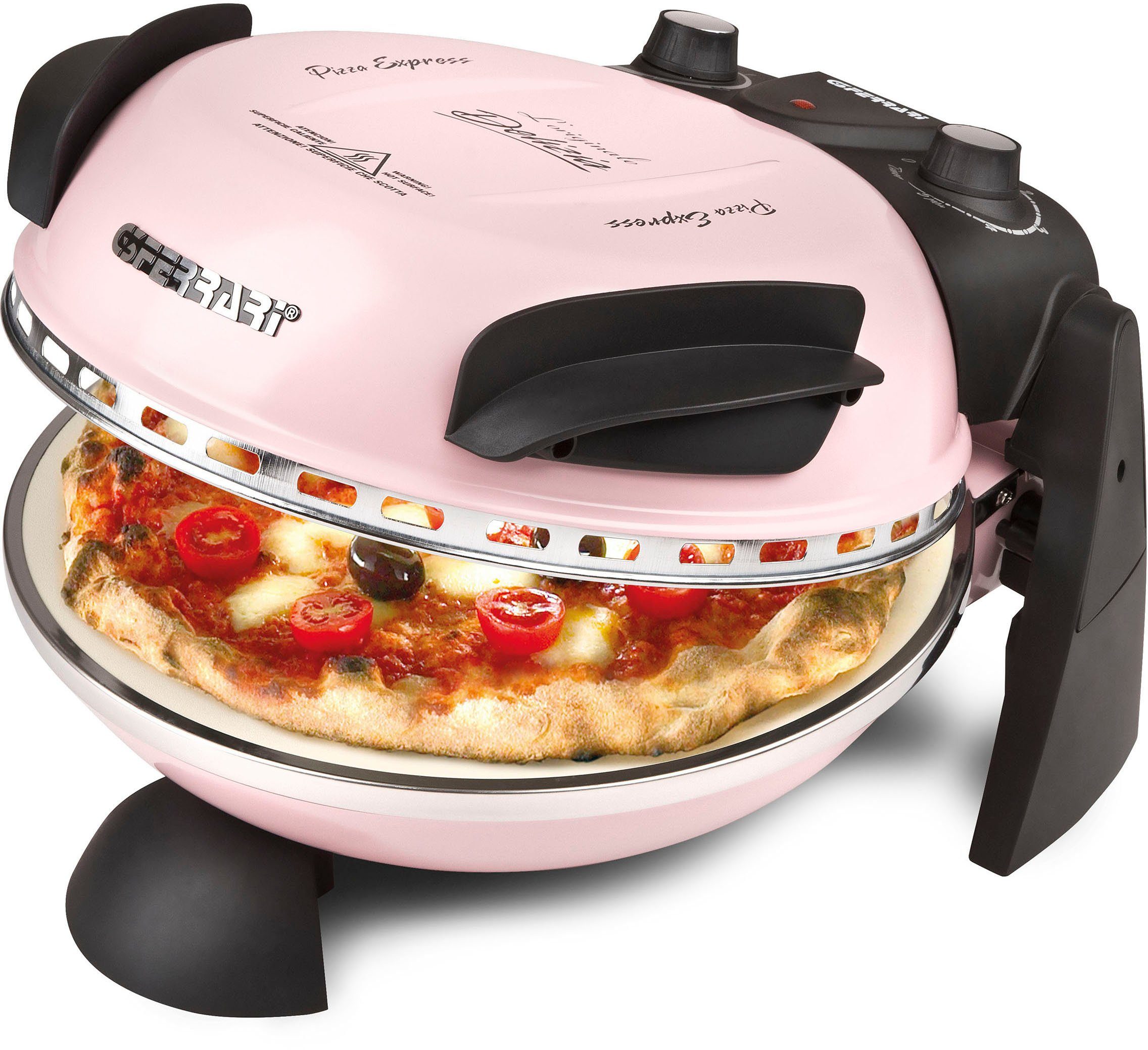 G3Ferrari Pizzaofen Delizia G1000616 Limited Edition, bis 400 Grad mit feuerfestem Naturstein