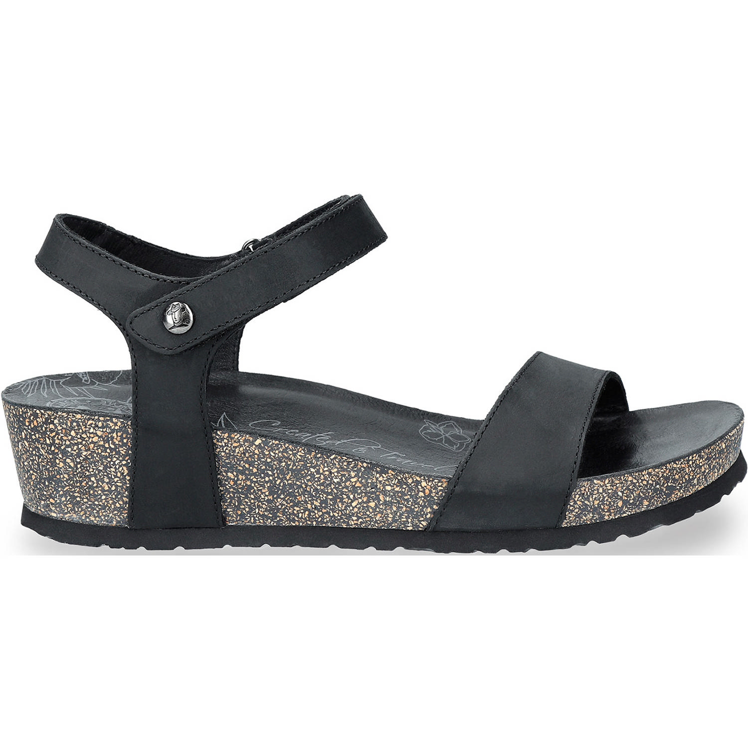 Panama Jack Capri B, Keilsandaletten, Damen, schwarz