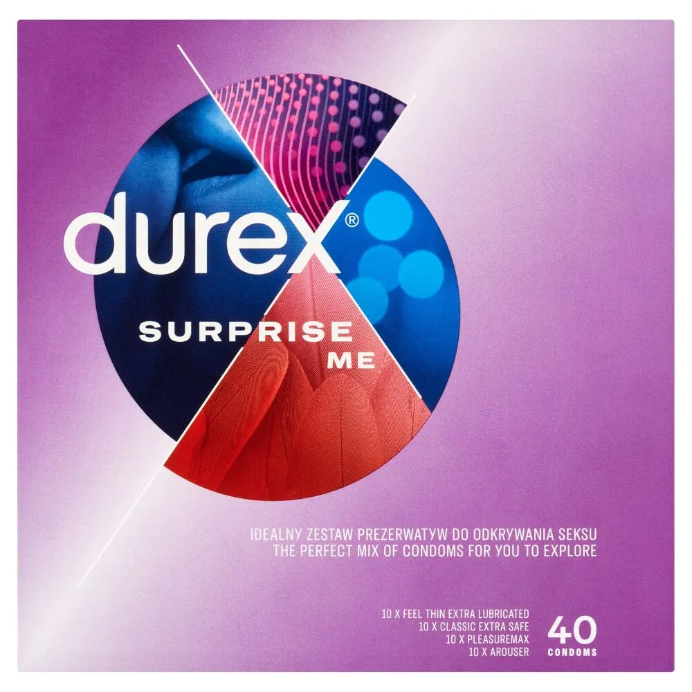 Durex Surprise kondomi 40 komada.