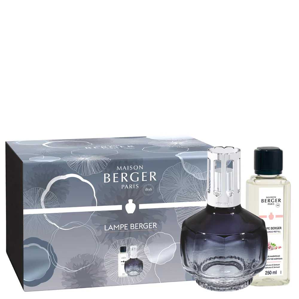 Lampe Coffret Molecule Bleue Nuit - lamppulaatikko, katalyyttinen lamppu