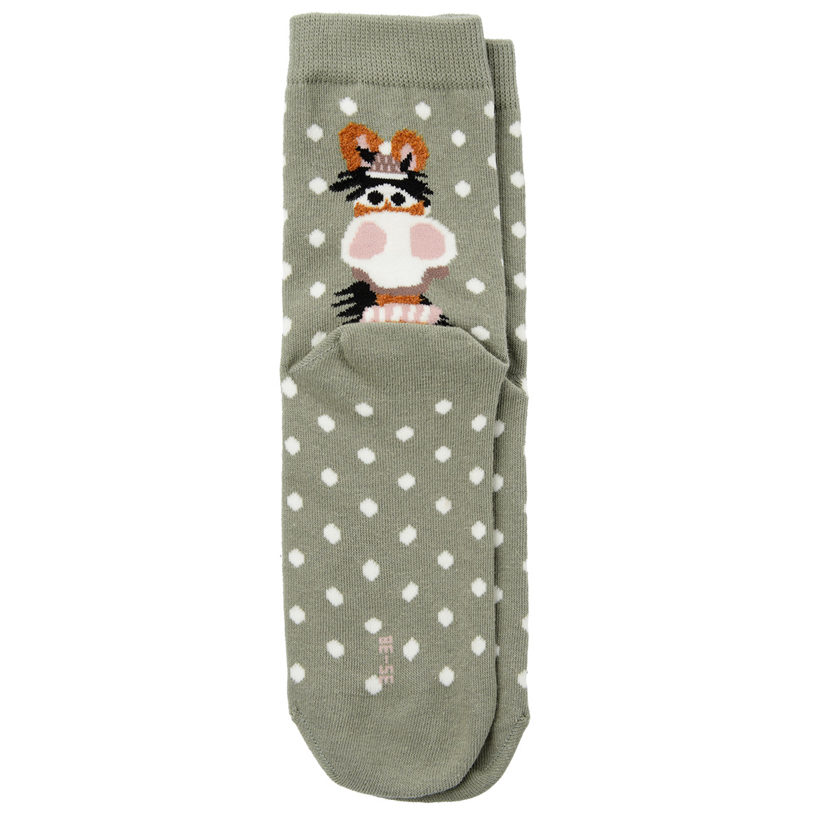 1 Paar Damen Socken mit Pferd