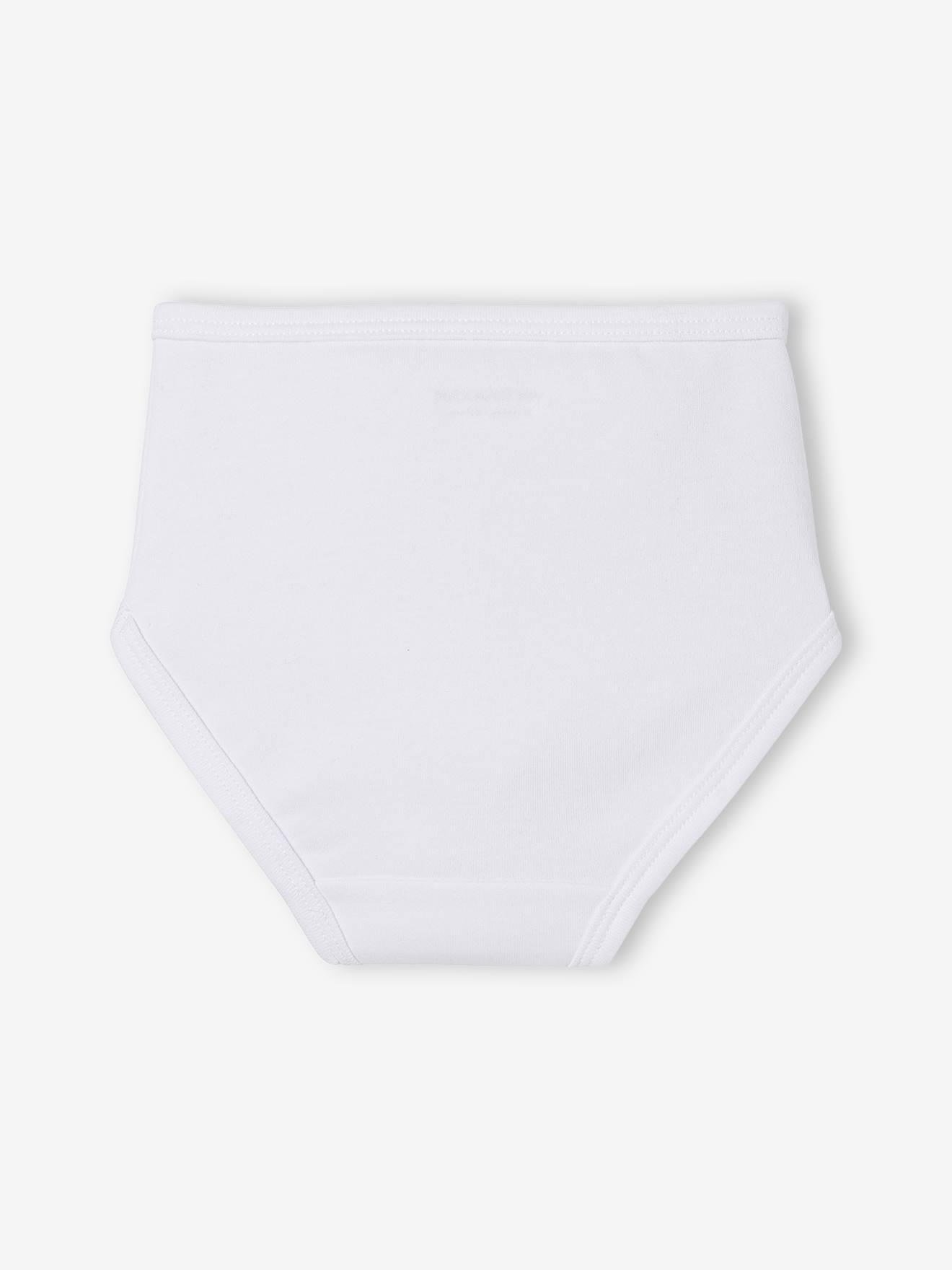 Vertbaudet 5er-Pack Baby Slips BASIC Oeko-Tex - pack weiß