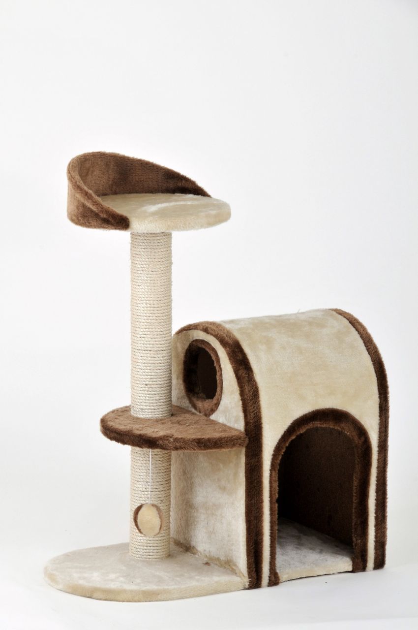Rohrschneider Katzenbaum Winnie beige-braun