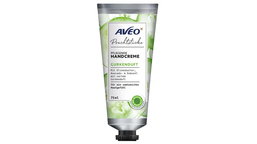 AVEO Prachtstücke Pflegende Handcreme Gurkenduft 75 ml