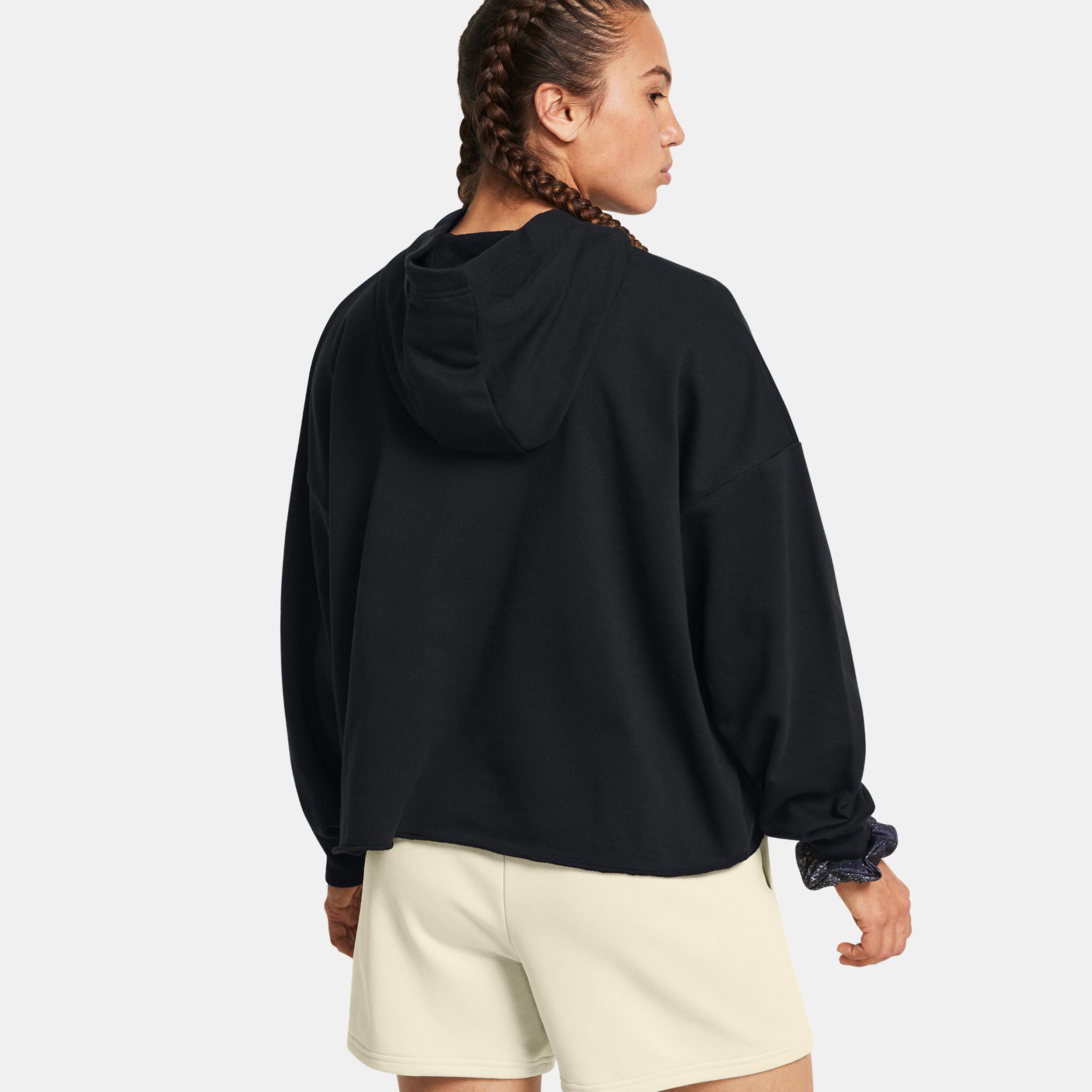 UA Rival Terry OS Hoody Damen - Schwarz
